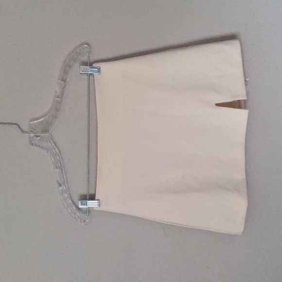 Forever 21 Dresses & Skirts - Like new, forever21 pink blush mini skirt with slit